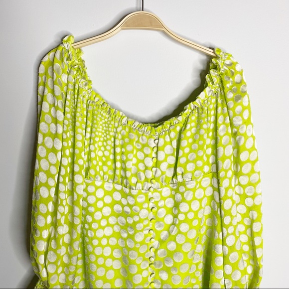 New Anthropologie Meryl MIDI Dress Size M - Picture 6 of 14